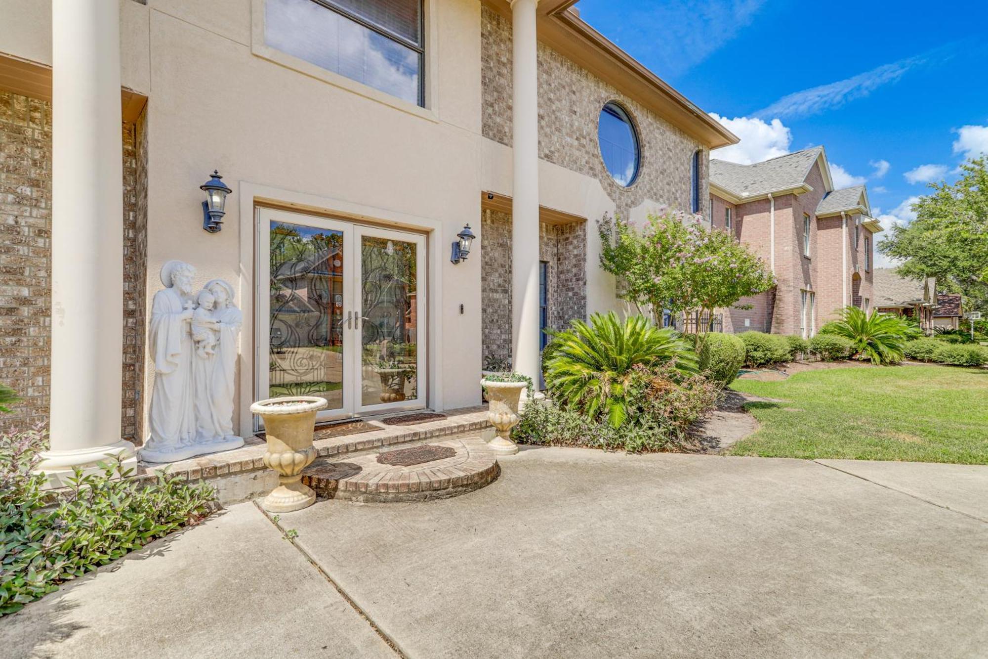 Elegant Houston Home With Gazebo And Game Room! المظهر الخارجي الصورة